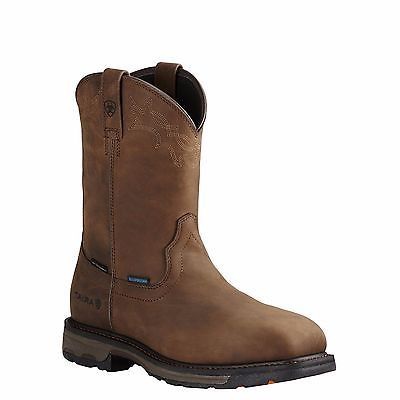 square toe wellington work boots