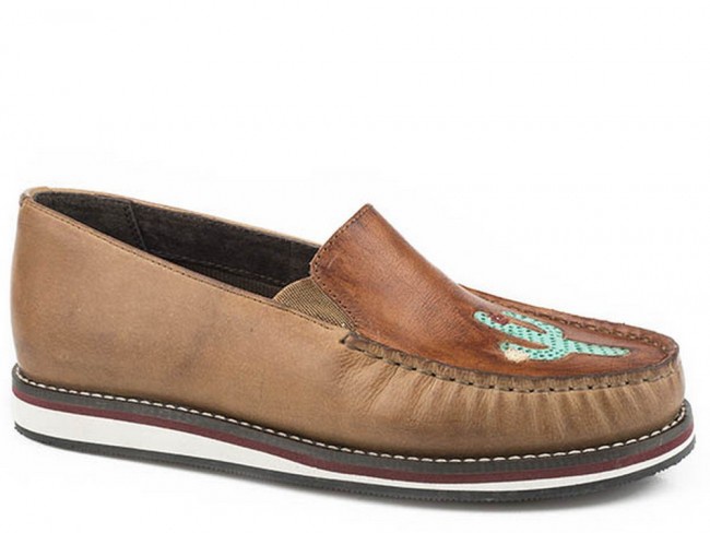 roper slip on shoes womens