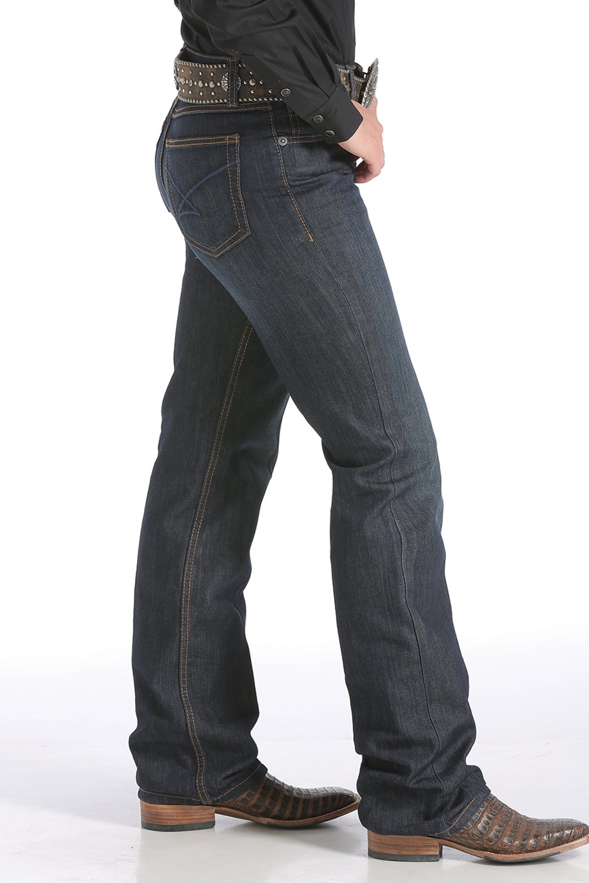 Cinch Women's Jeans 'Jenna' Performance Rise Slim Fit Boot Cut ...