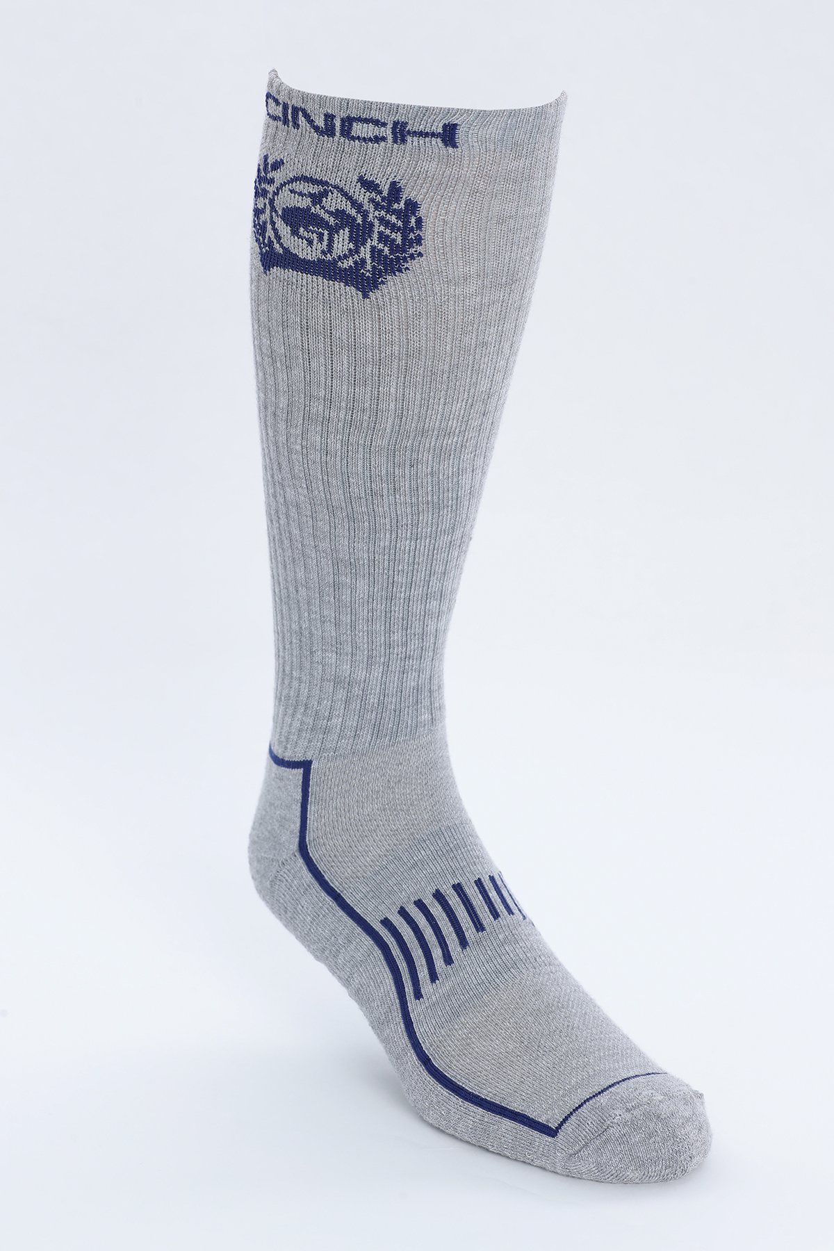 Cinch Men's Socks Gray MXY6007016 | Pakenham Western