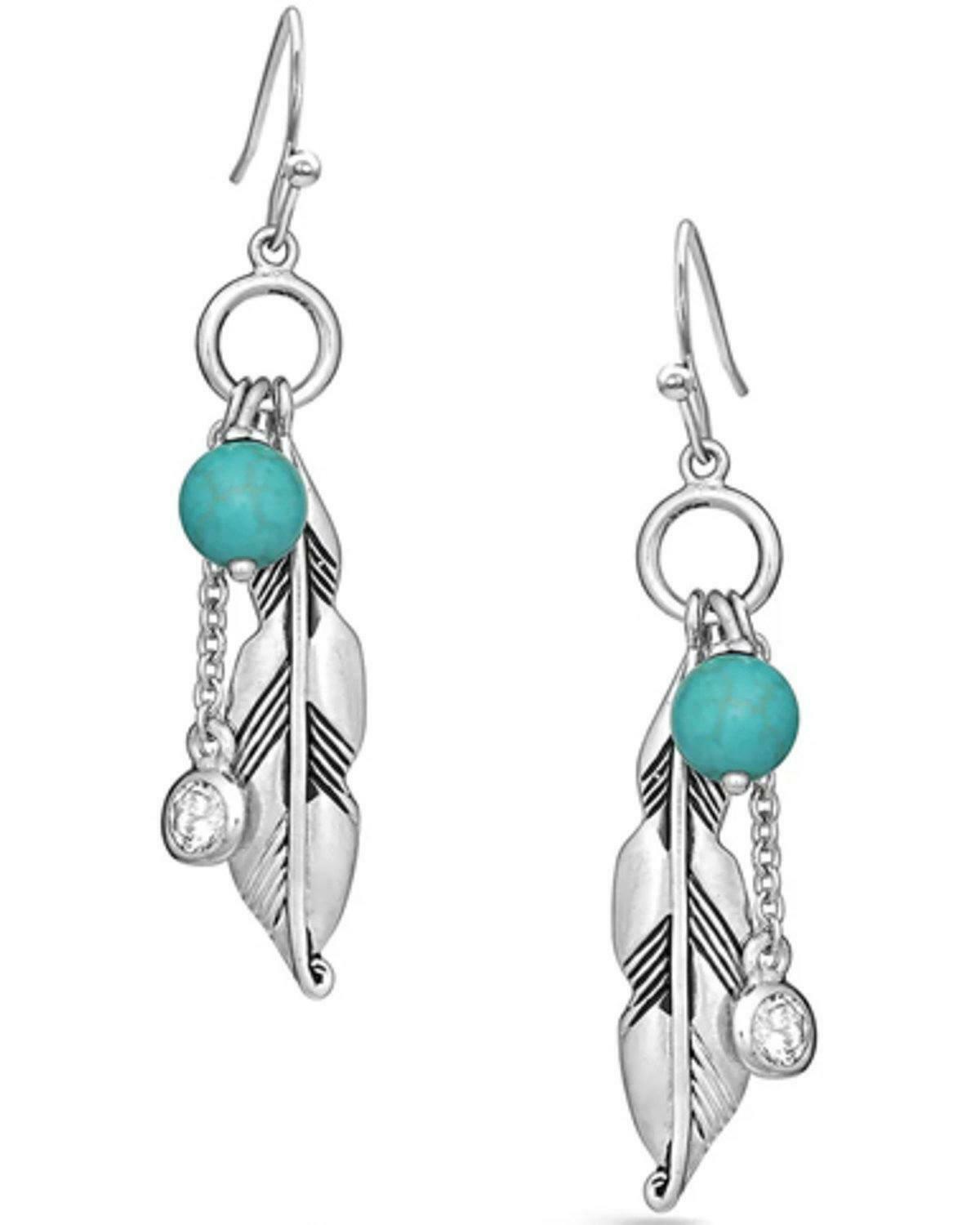 montana silversmith turquoise earrings