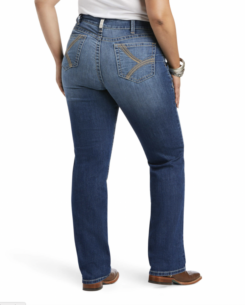 Ariat Women's Jeans 'REAL Catalina' Perfect Rise Straight Leg Austin ...