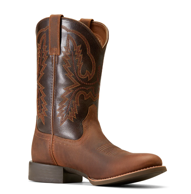 Ariat Men's Boots 'Strattan' Sorrel Crunch/Bitter Brown 10046871 ...